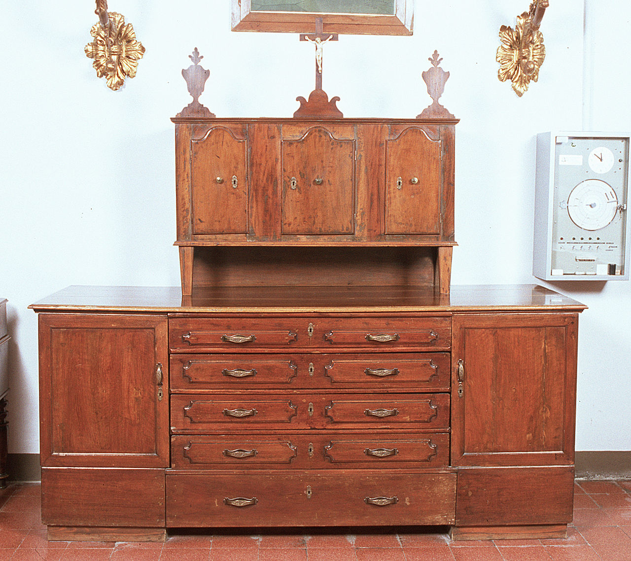 mobile, opera isolata - bottega ferrarese (sec. XVII)