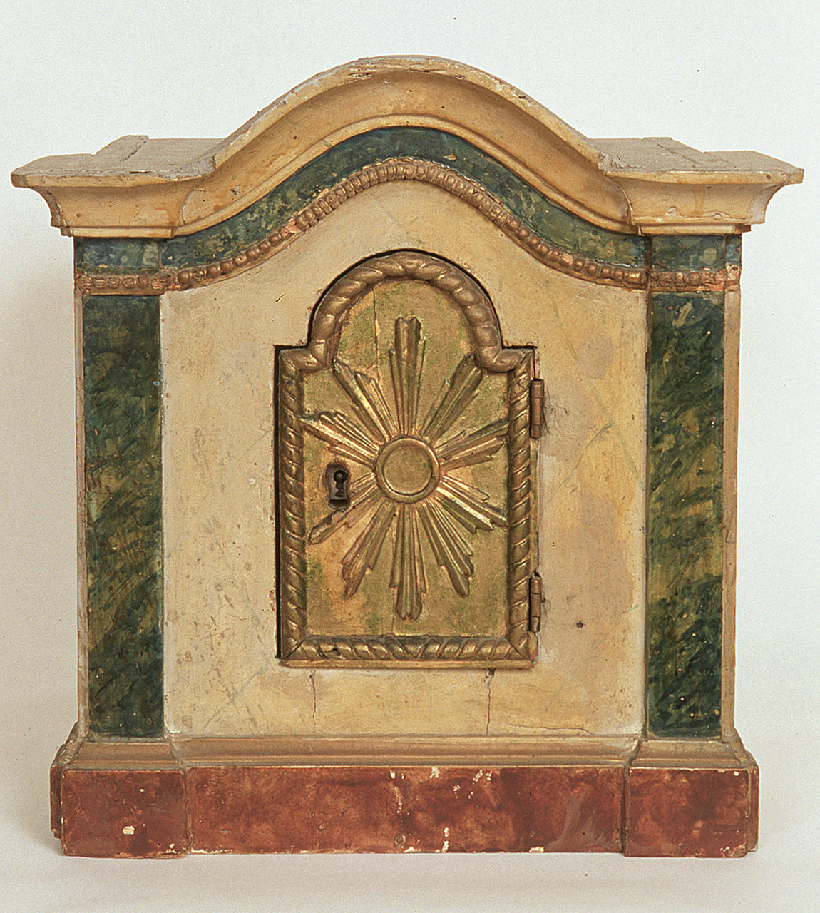 tabernacolo, opera isolata - bottega ferrarese (sec. XIX)