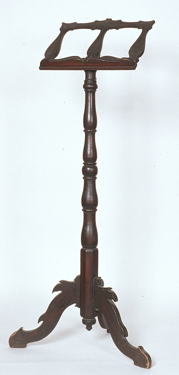 leggio, opera isolata - bottega ferrarese (seconda metà sec. XVIII)