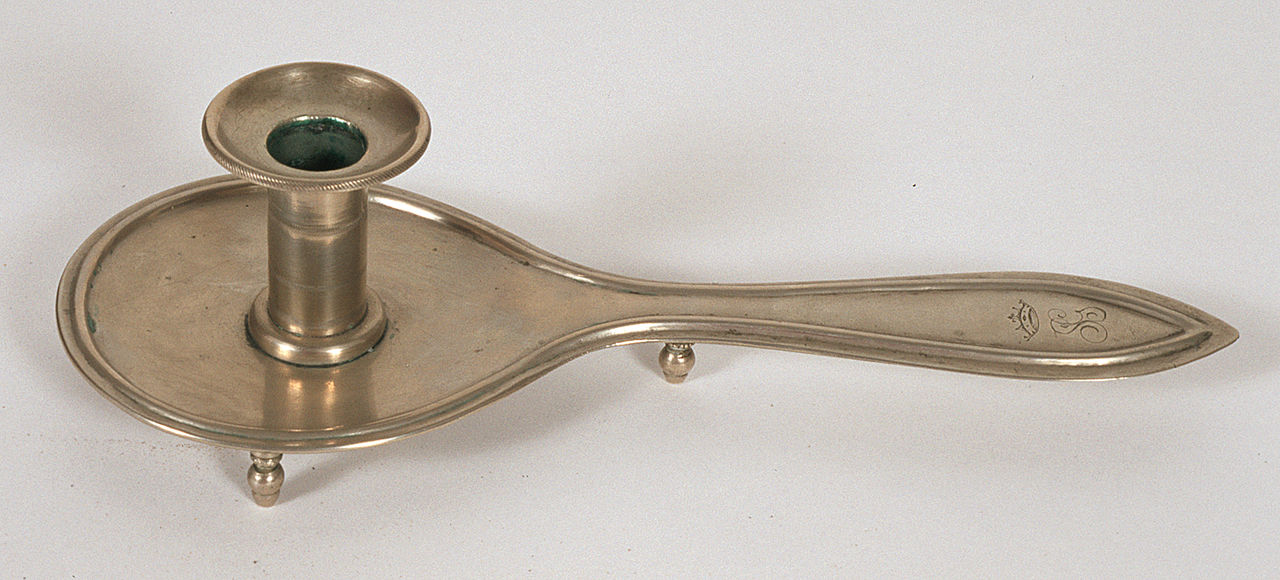 palmatoria, opera isolata - bottega italiana (seconda metà sec. XIX)