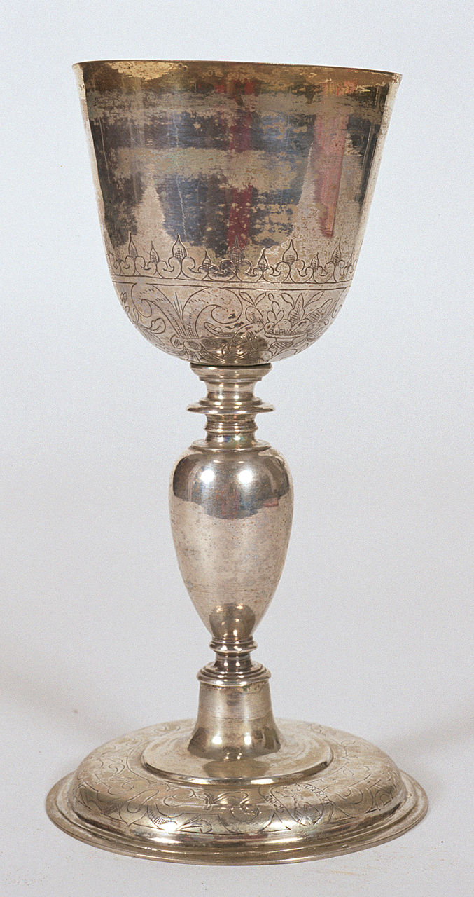 calice, opera isolata - bottega ferrarese (sec. XVII)