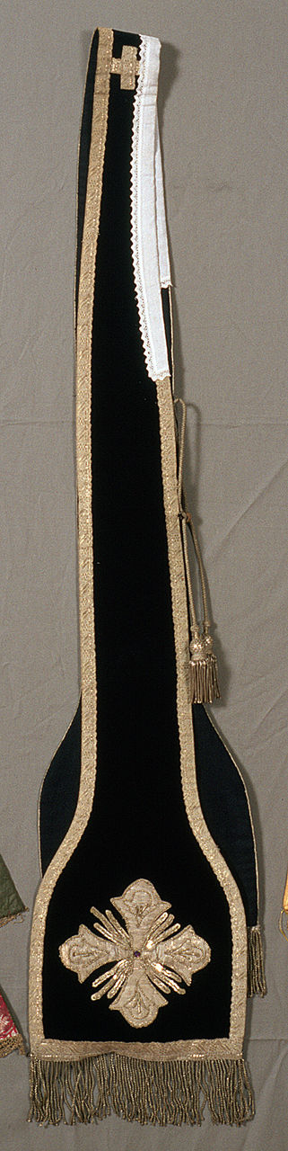 stola, opera isolata - manifattura francese (seconda metà sec. XIX)