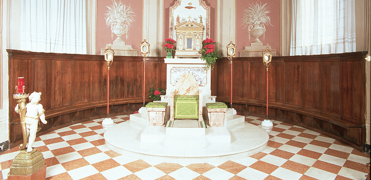 stalli del coro, opera isolata - bottega ferrarese (sec. XVIII)