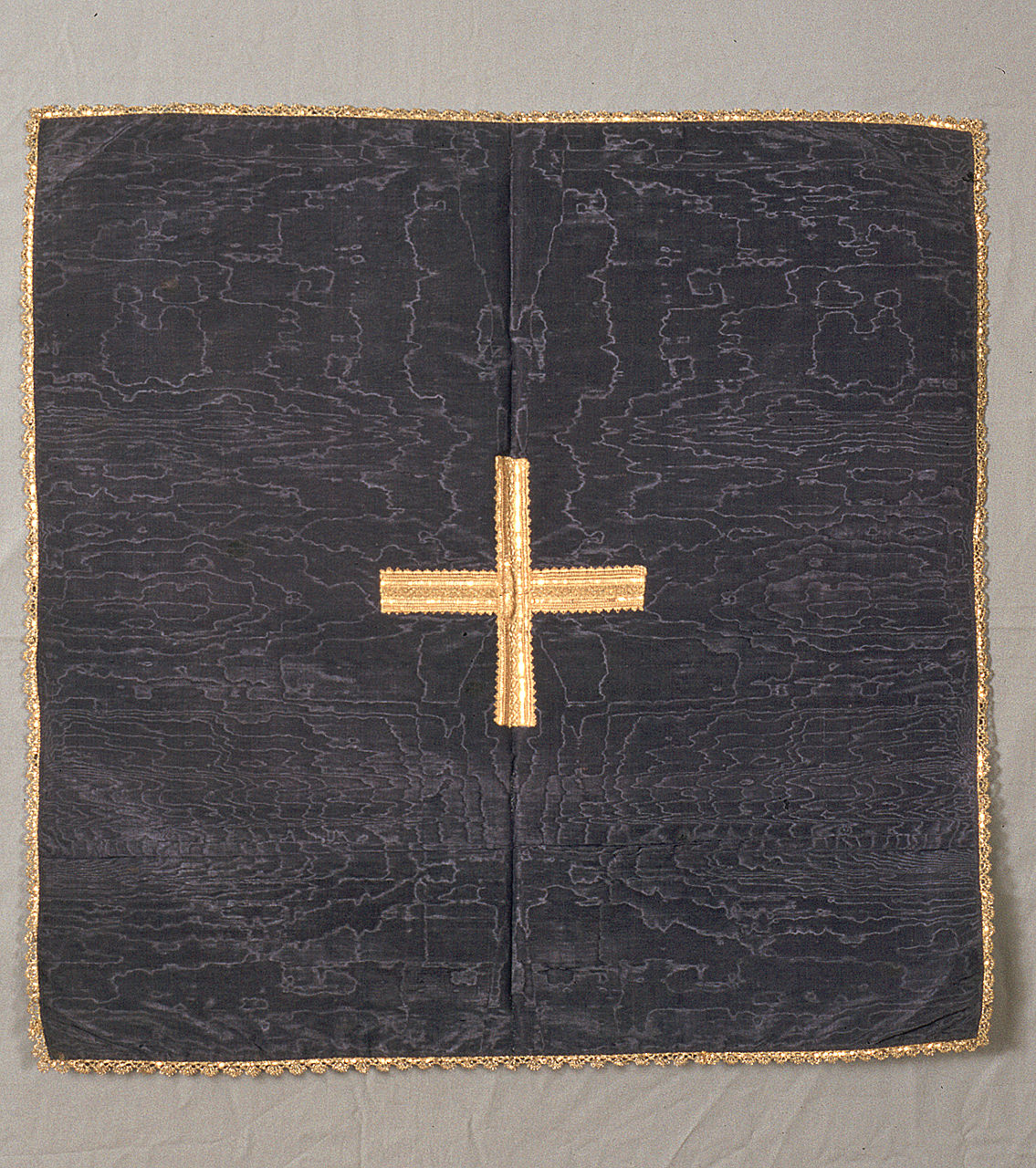 velo di calice, elemento d'insieme - manifattura italiana (primo quarto sec. XVII)