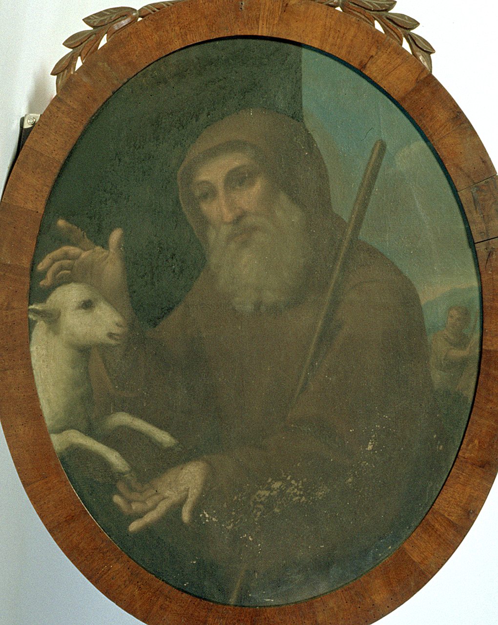 San Francesco di Paola (dipinto, opera isolata) - ambito ferrarese (fine/inizio secc. XVIII/ XIX)