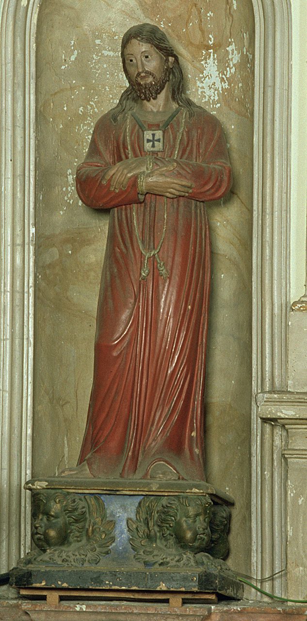 Ecce Homo (scultura, opera isolata) - ambito emiliano (metà sec. XIX)