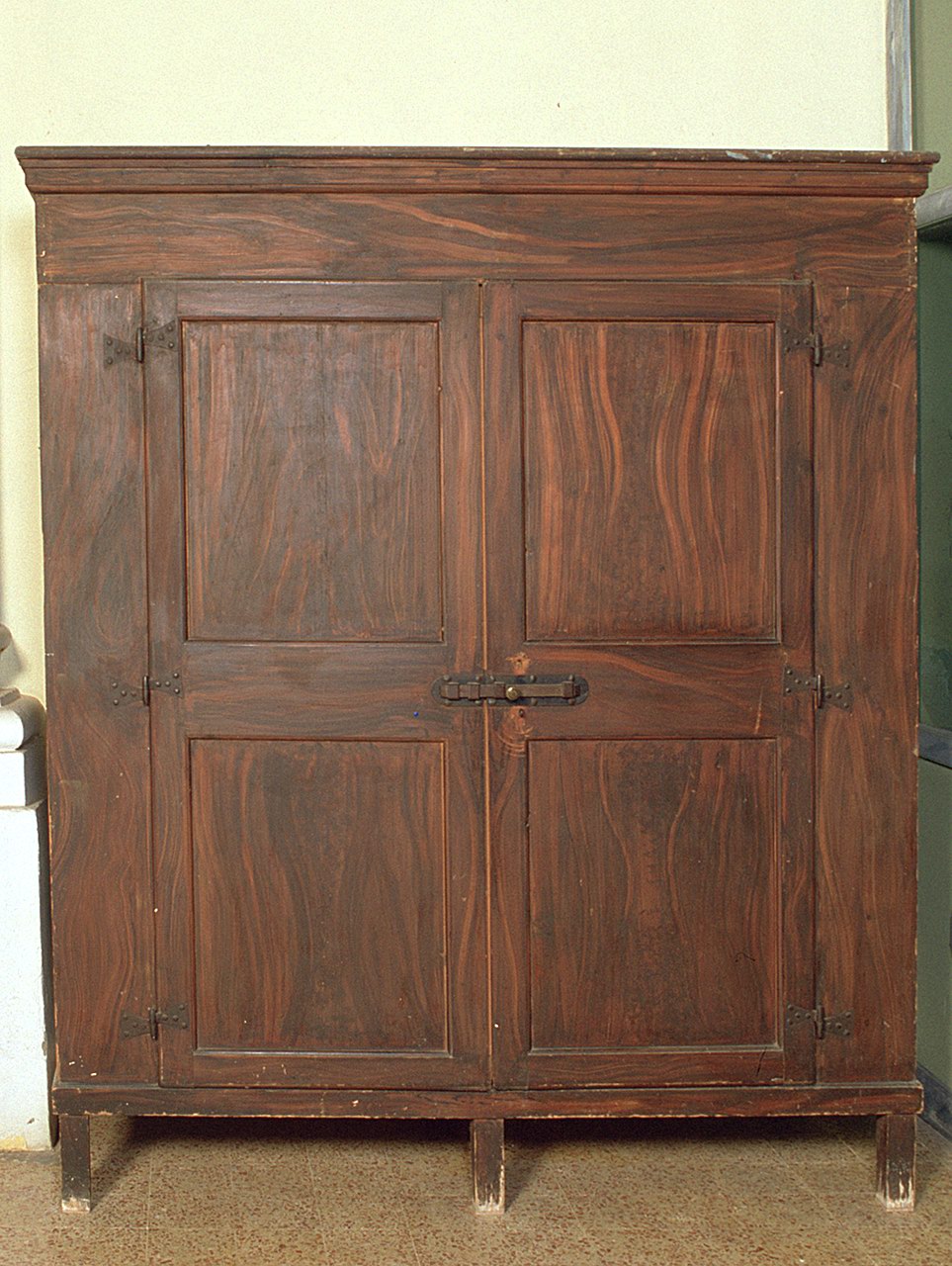 armadio, serie - bottega ferrarese (sec. XIX)