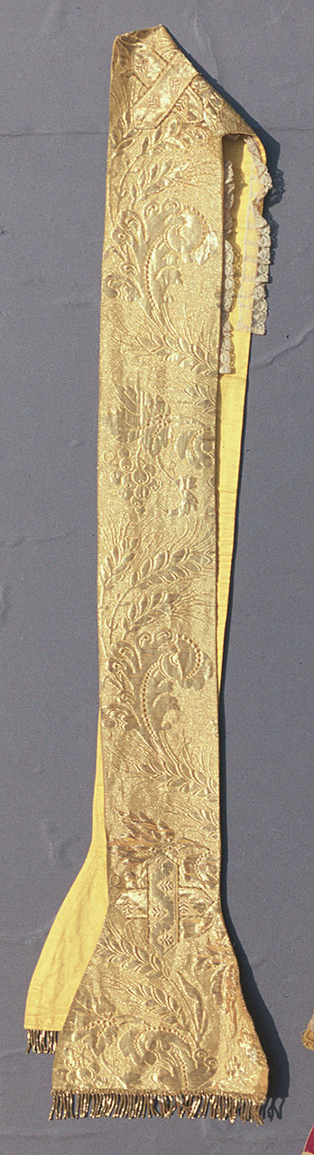 stola, serie - manifattura italiana (seconda metà sec. XIX)