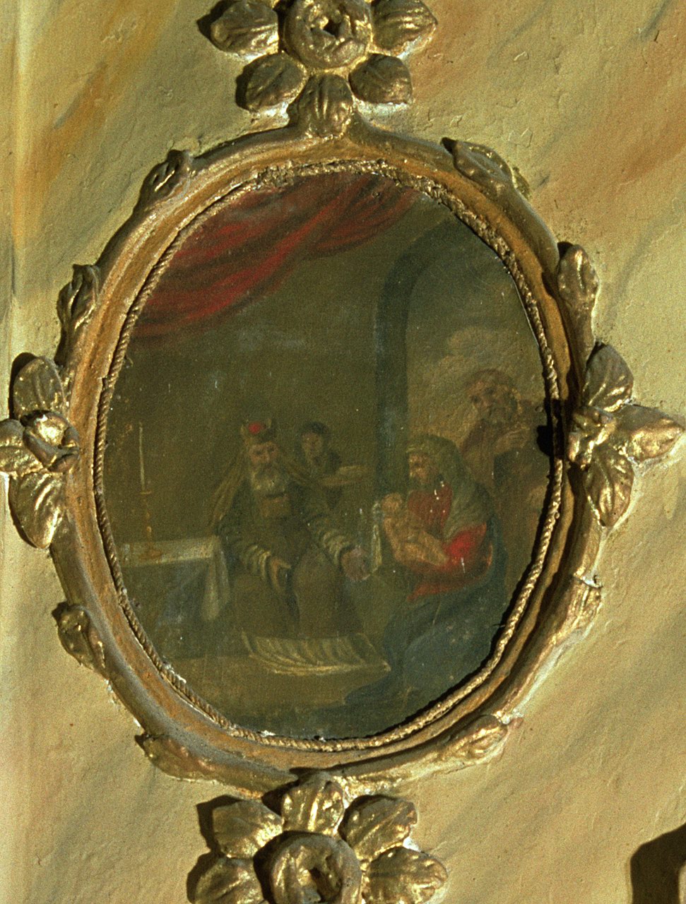 presentazione di Gesù al tempio (dipinto, elemento d'insieme) - ambito ferrarese (ultimo quarto sec. XVIII)