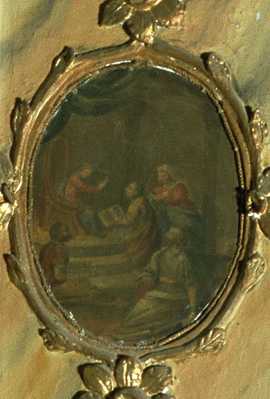 disputa di Gesù con i dottori nel tempio (dipinto, elemento d'insieme) - ambito ferrarese (ultimo quarto sec. XVIII)