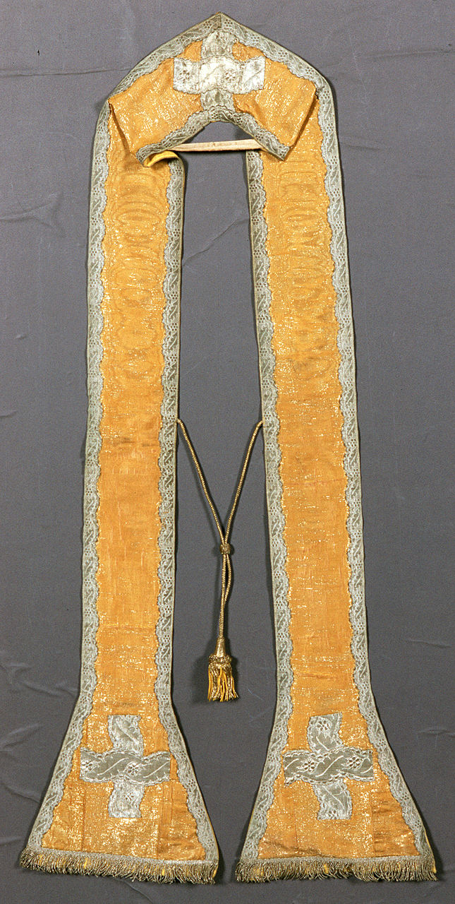 stola, opera isolata - manifattura italiana (primo quarto sec. XX)