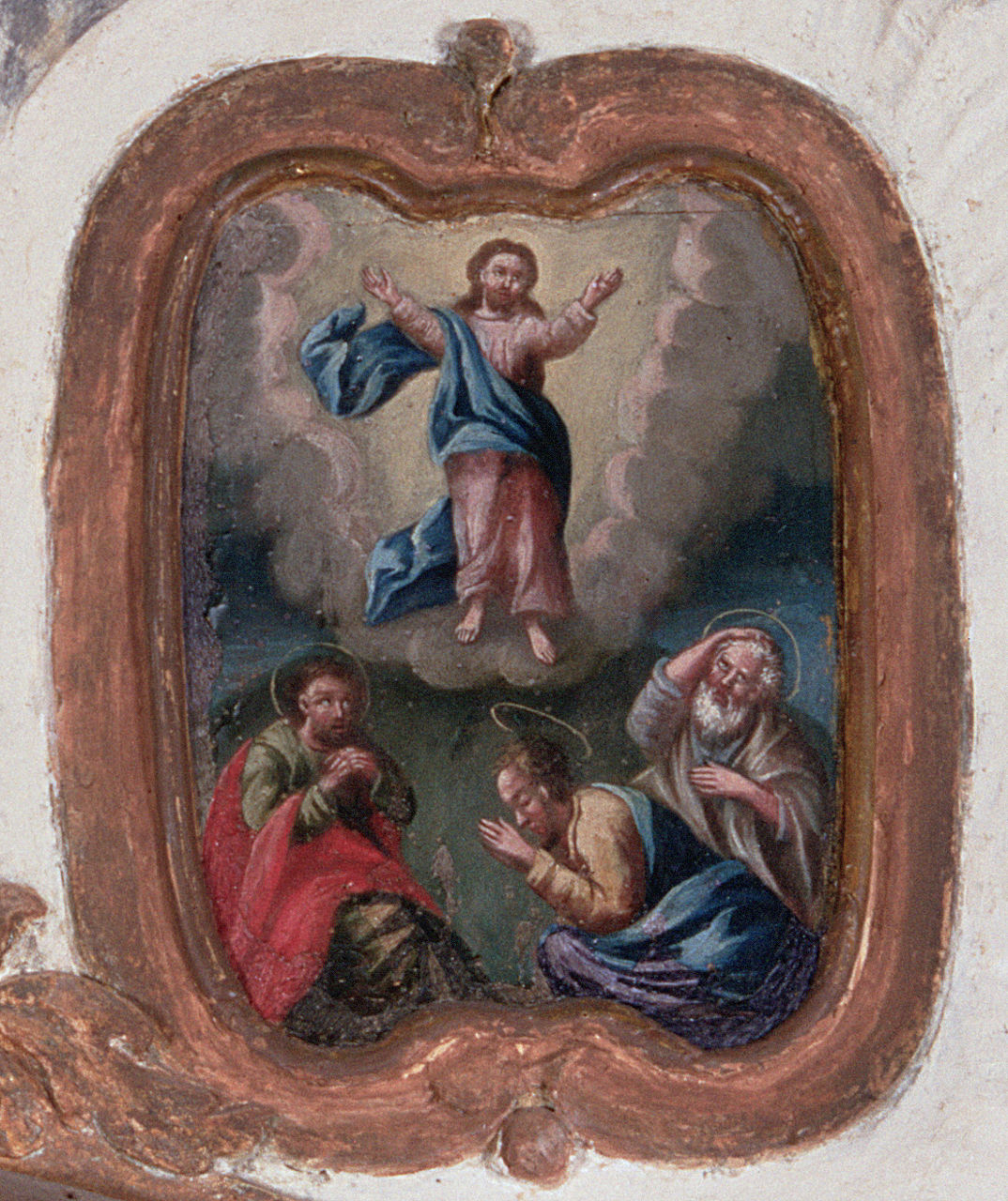 resurrezione di Cristo (dipinto, elemento d'insieme) - ambito ferrarese (sec. XVIII)