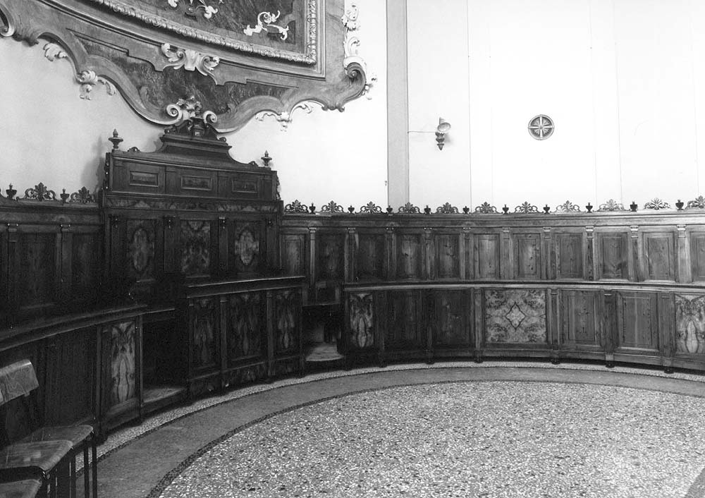 stalli del coro - manifattura emiliana (sec. XIX)