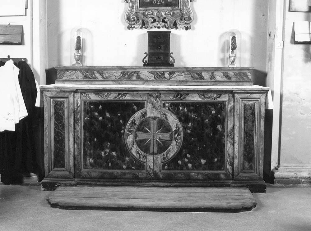 altare - manifattura emiliana (secc. XIX/ XX)