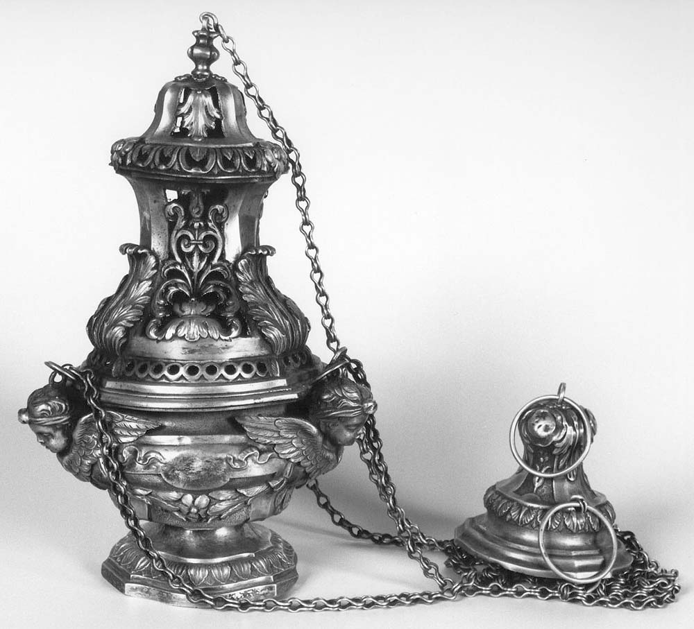 turibolo, elemento d'insieme di Gambari Bonaventura (sec. XVIII)