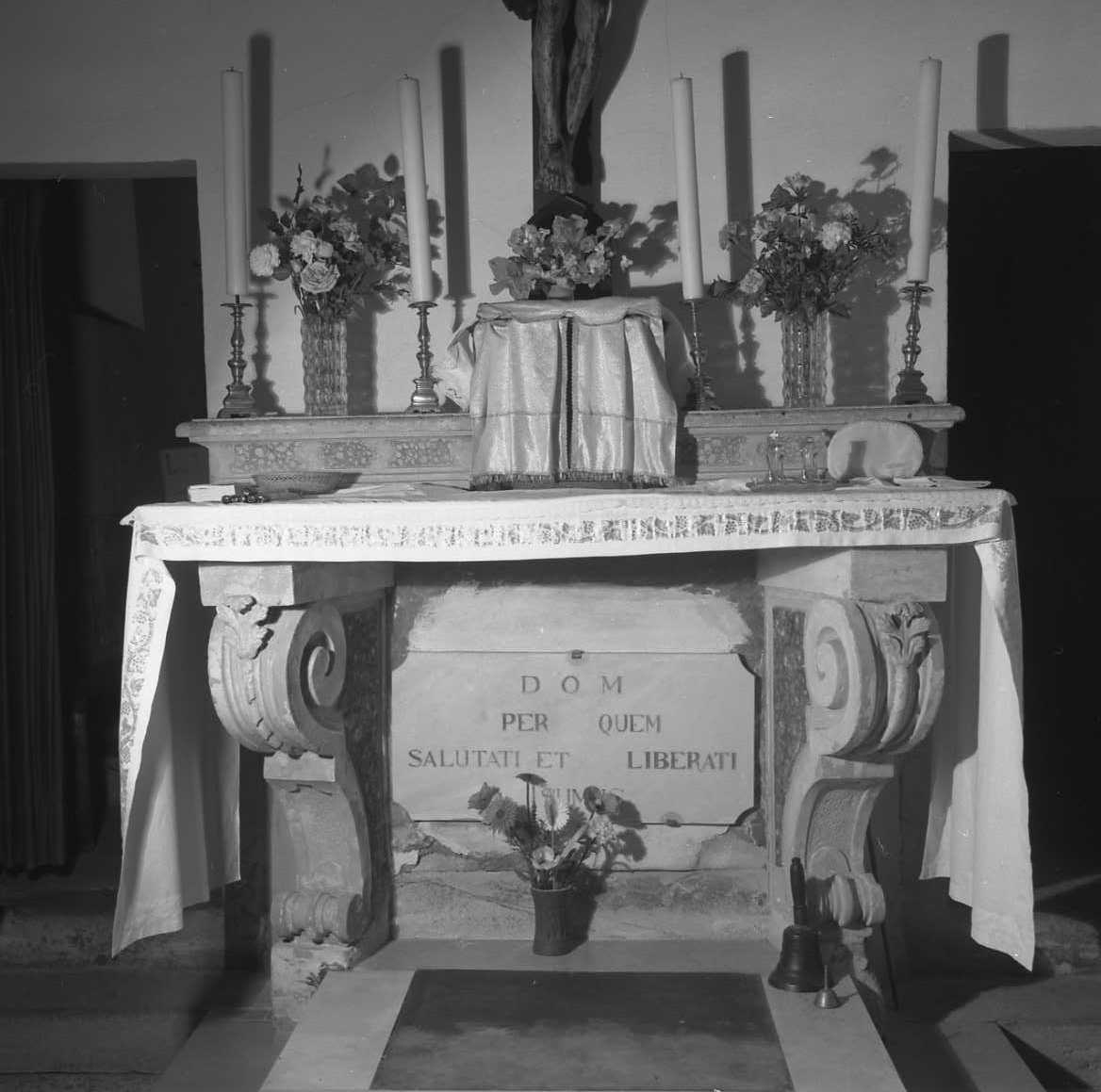 altare - bottega emiliana (prima metà sec. XVIII)