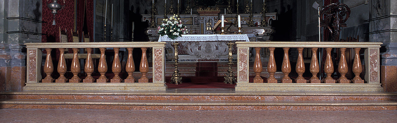 balaustrata, opera isolata - manifattura ferrarese (sec. XX)