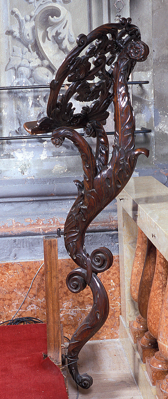 leggio, opera isolata - manifattura ferrarese (primo quarto sec. XIX)