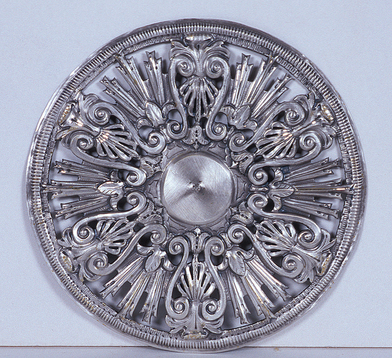 aureola di statua, opera isolata - manifattura emiliana (sec. XIX)