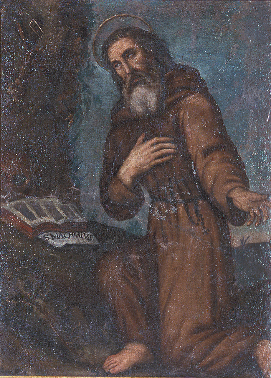 San Macario (dipinto, opera isolata) - ambito emiliano (sec. XVIII)