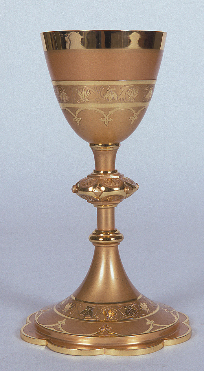 calice, opera isolata - manifattura umbra (primo quarto sec. XX)