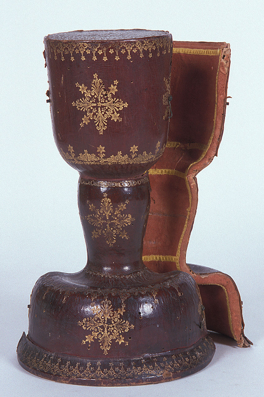 custodia di calice, opera isolata - manifattura emiliana (seconda metà sec. XVIII)