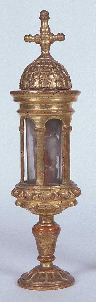 reliquiario architettonico, serie - manifattura emiliana (primo quarto sec. XVIII)