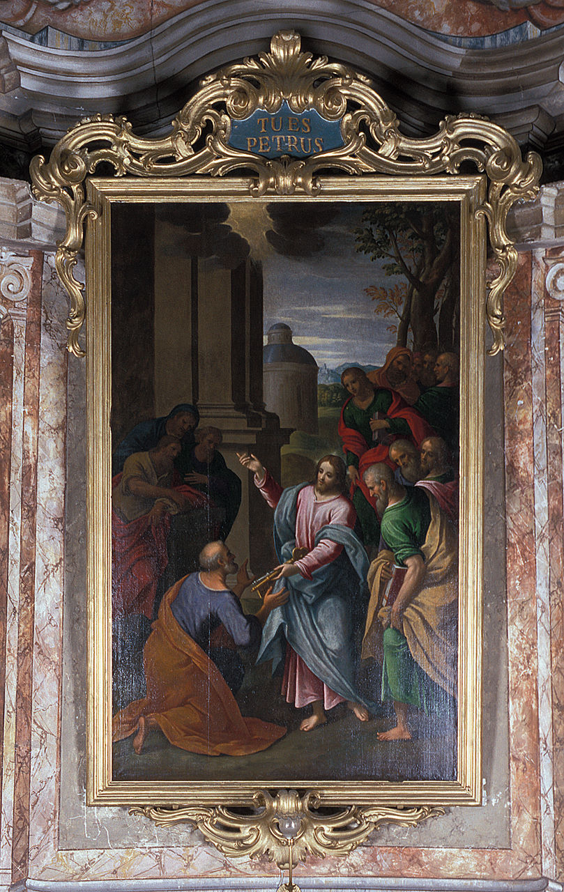 cornice, elemento d'insieme - manifattura emiliana (prima metà sec. XVIII)