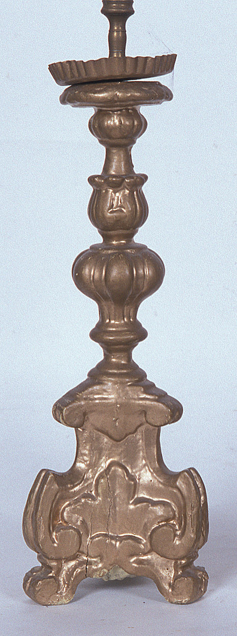 candeliere, serie - manifattura ferrarese (seconda metà sec. XVIII)