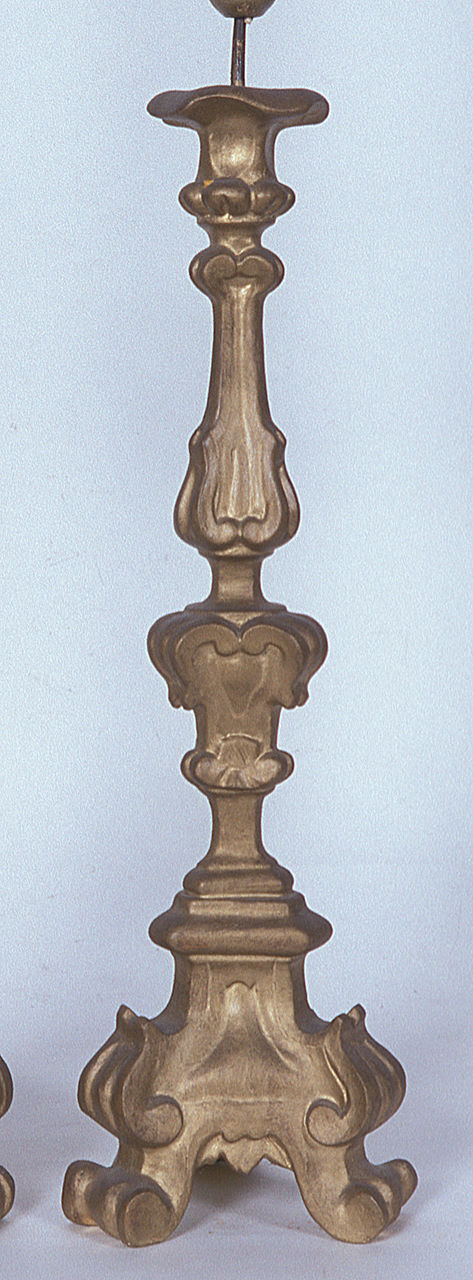 candeliere, serie - manifattura ferrarese (seconda metà sec. XVIII)