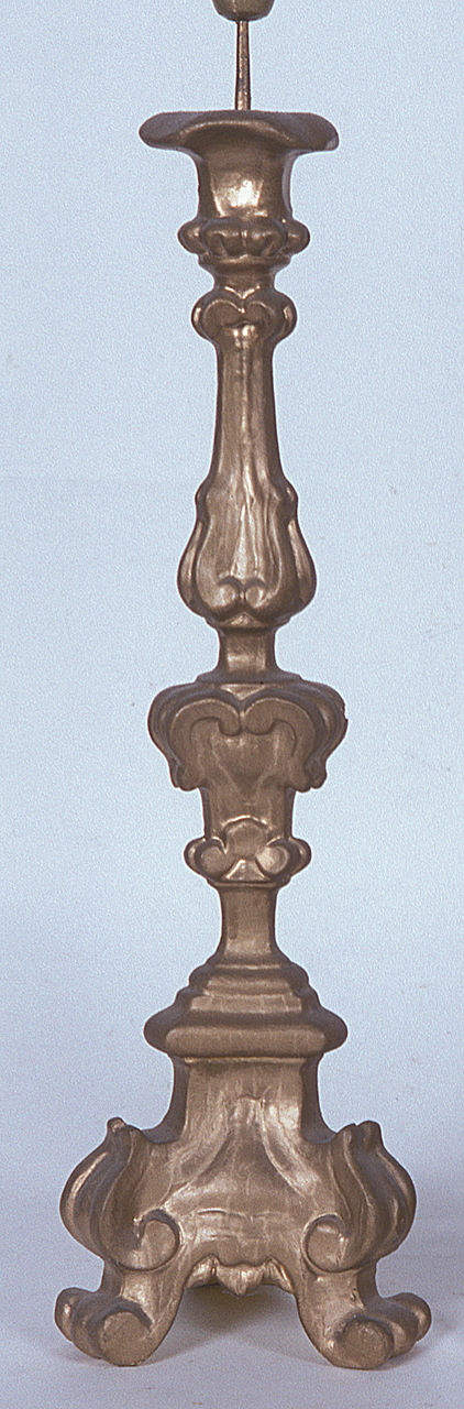 candeliere, serie - manifattura ferrarese (seconda metà sec. XVIII)