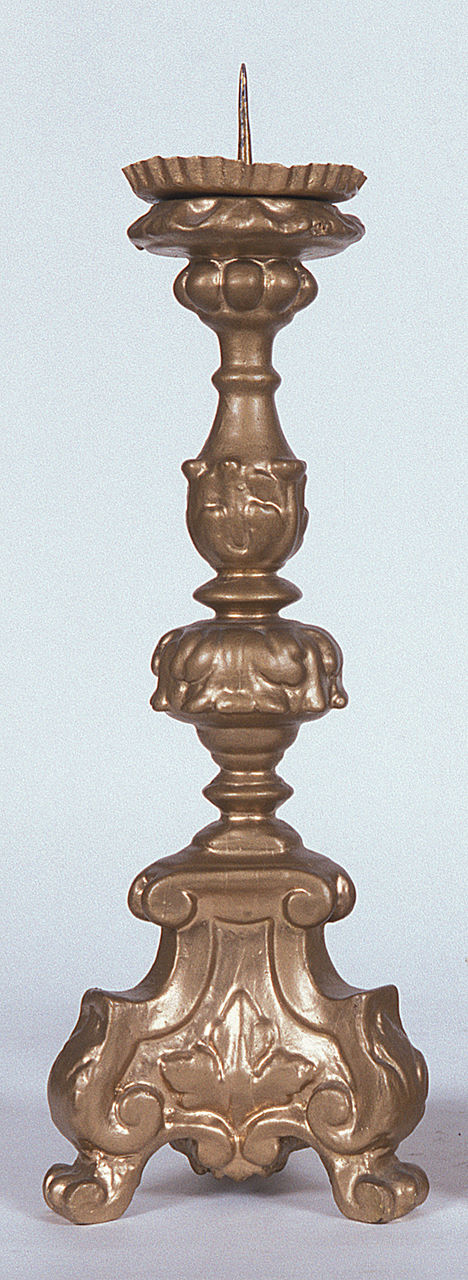 candeliere, serie - manifattura emiliana (seconda metà sec. XVIII)