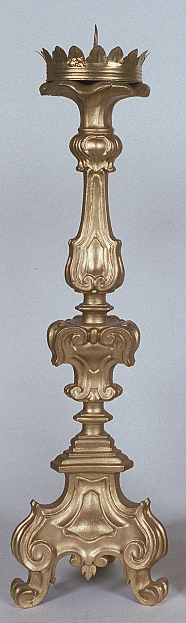 candeliere, serie - manifattura emiliana (seconda metà sec. XVIII)