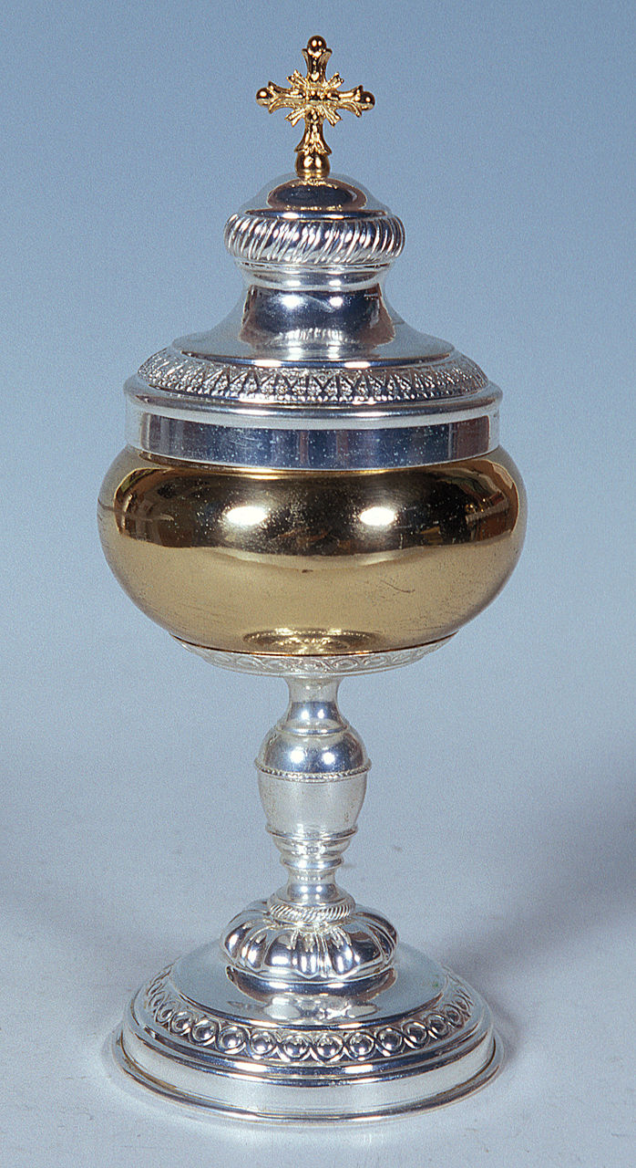 pisside, opera isolata - manifattura italiana (secondo quarto sec. XX)