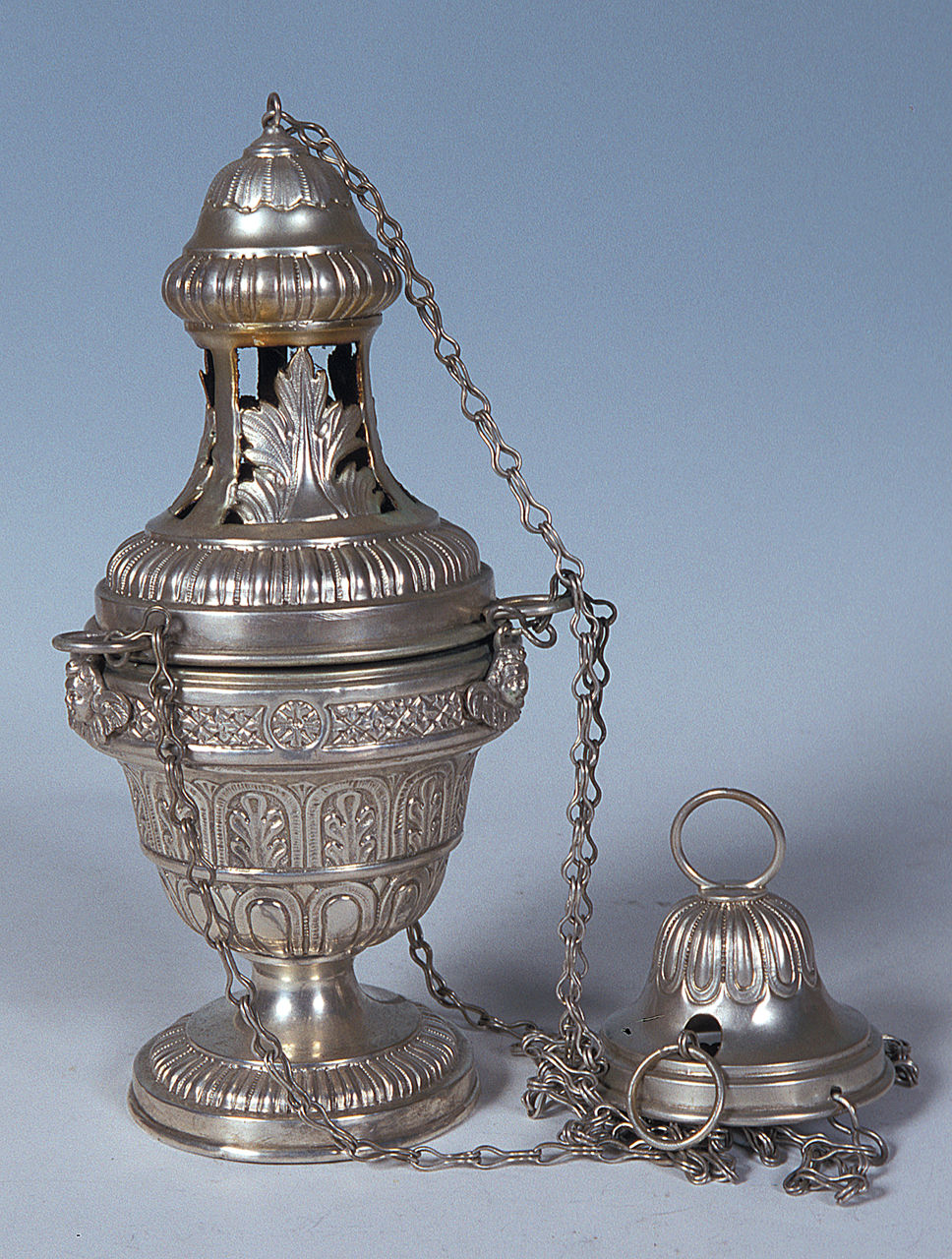 turibolo, elemento d'insieme - manifattura italiana (primo quarto sec. XX)