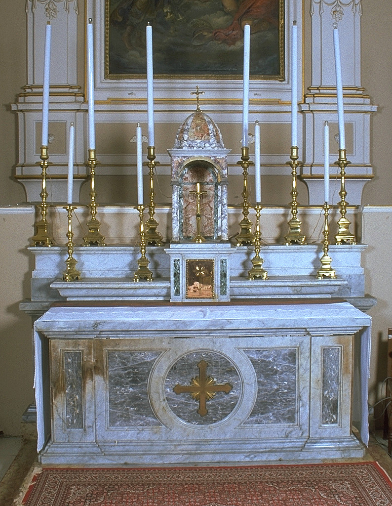 altare maggiore, opera isolata - manifattura emiliano-romagnola (sec. XVIII)