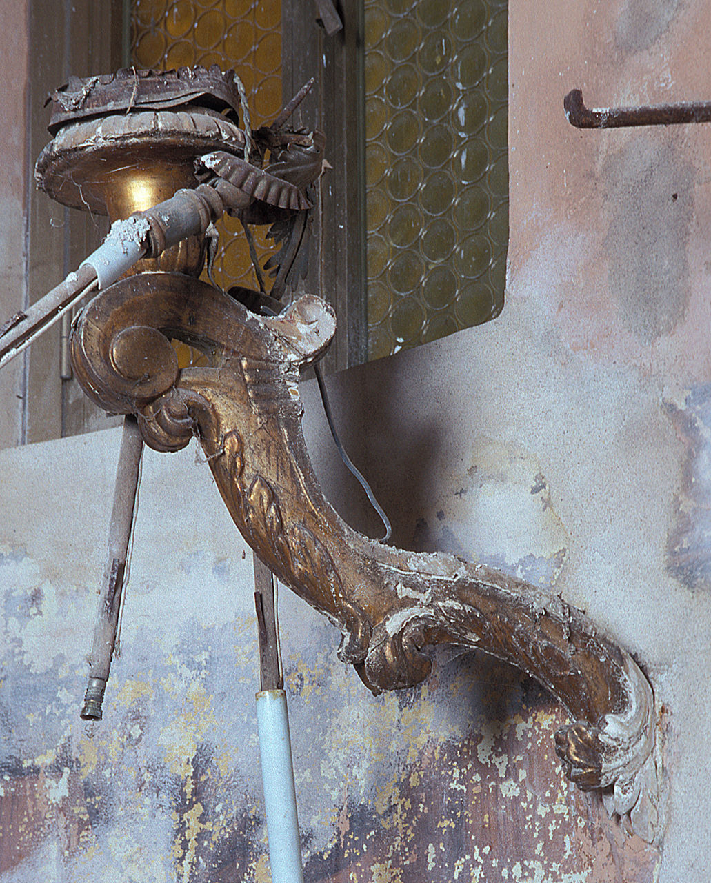 candeliere da parete, serie - manifattura ferrarese (seconda metà sec. XVIII)