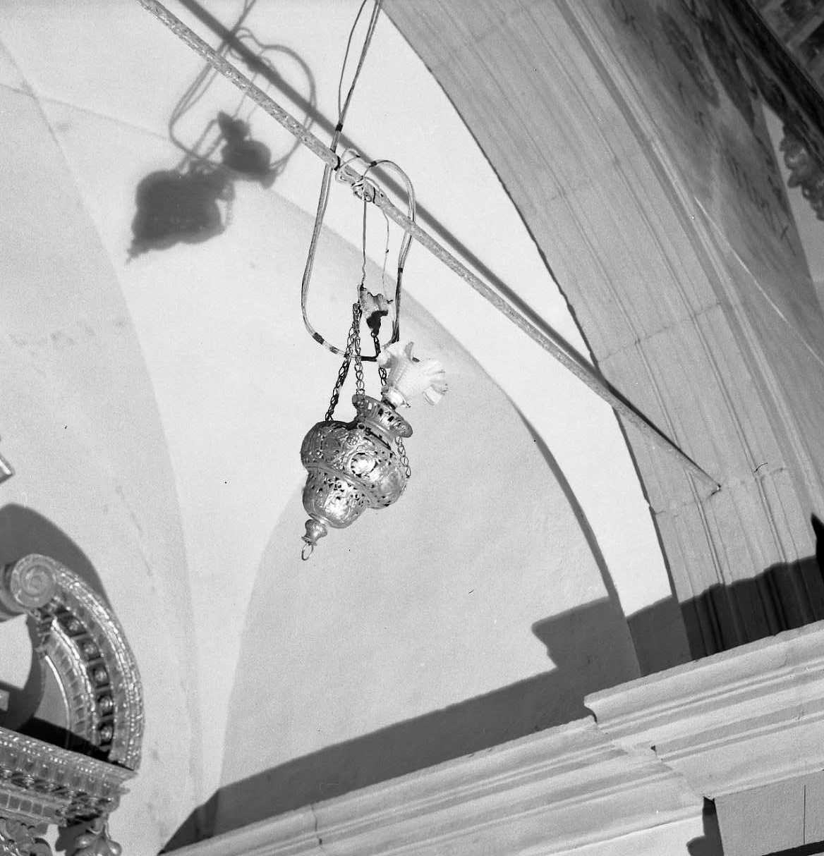 lampada pensile - bottega bolognese (sec. XVII)