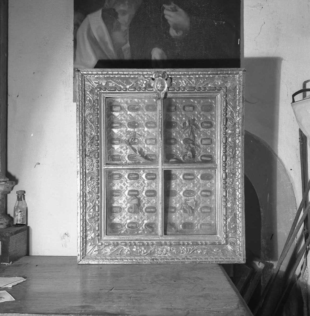 reliquiario - bottega di Castiglione dei Pepoli (sec. XVII)