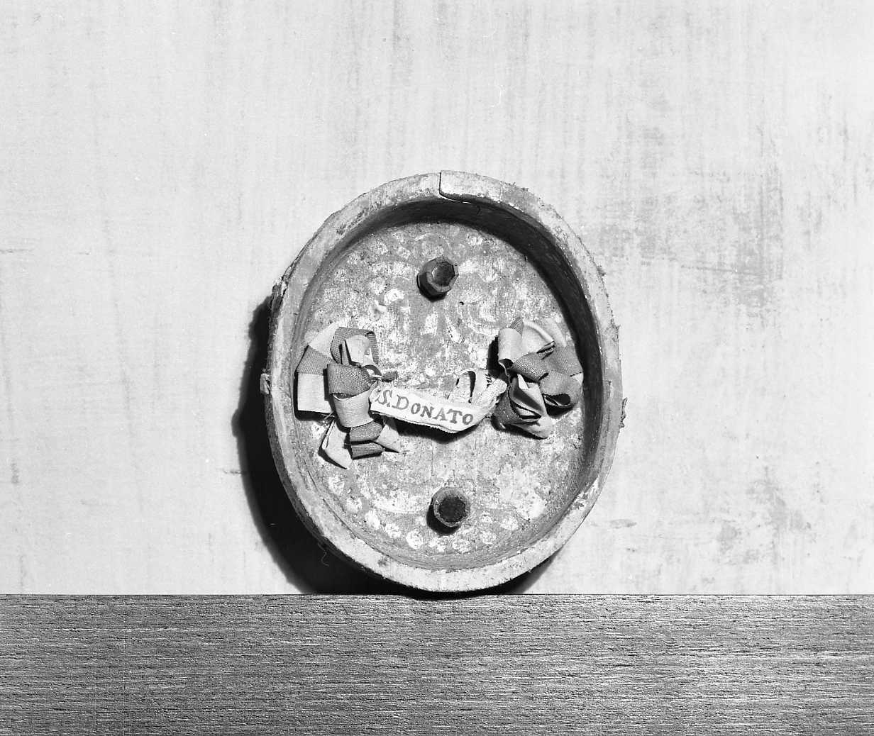 reliquiario a teca - bottega di Castiglione dei Pepoli (sec. XVII)