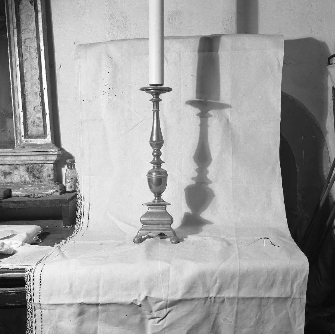 candeliere da chiesa - bottega emiliana (sec. XVIII)