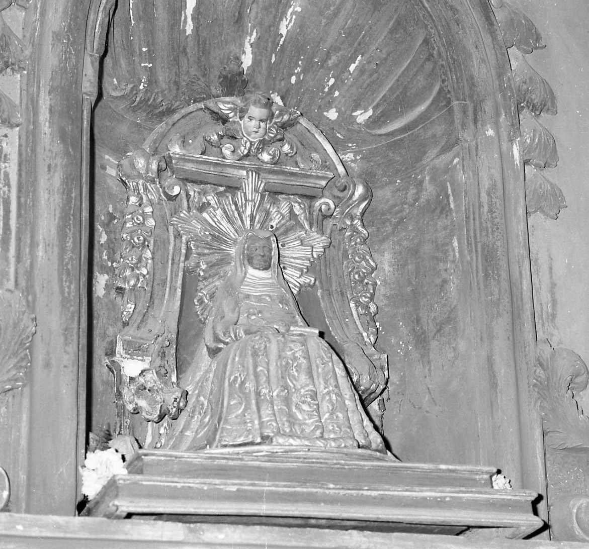 Santa Caterina da Bologna (scultura) - bottega bolognese (secc. XVII/ XVIII)