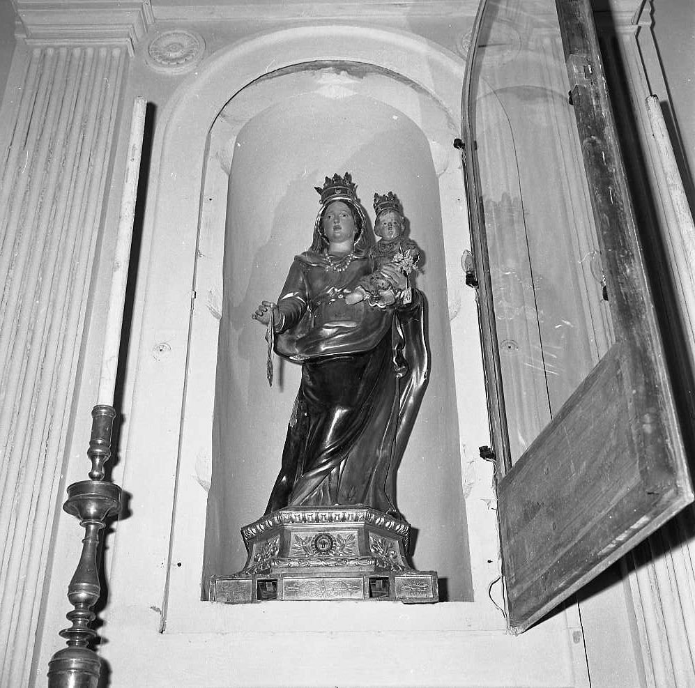 Madonna del Carmelo (statua) - bottega emiliana (inizio sec. XVIII)