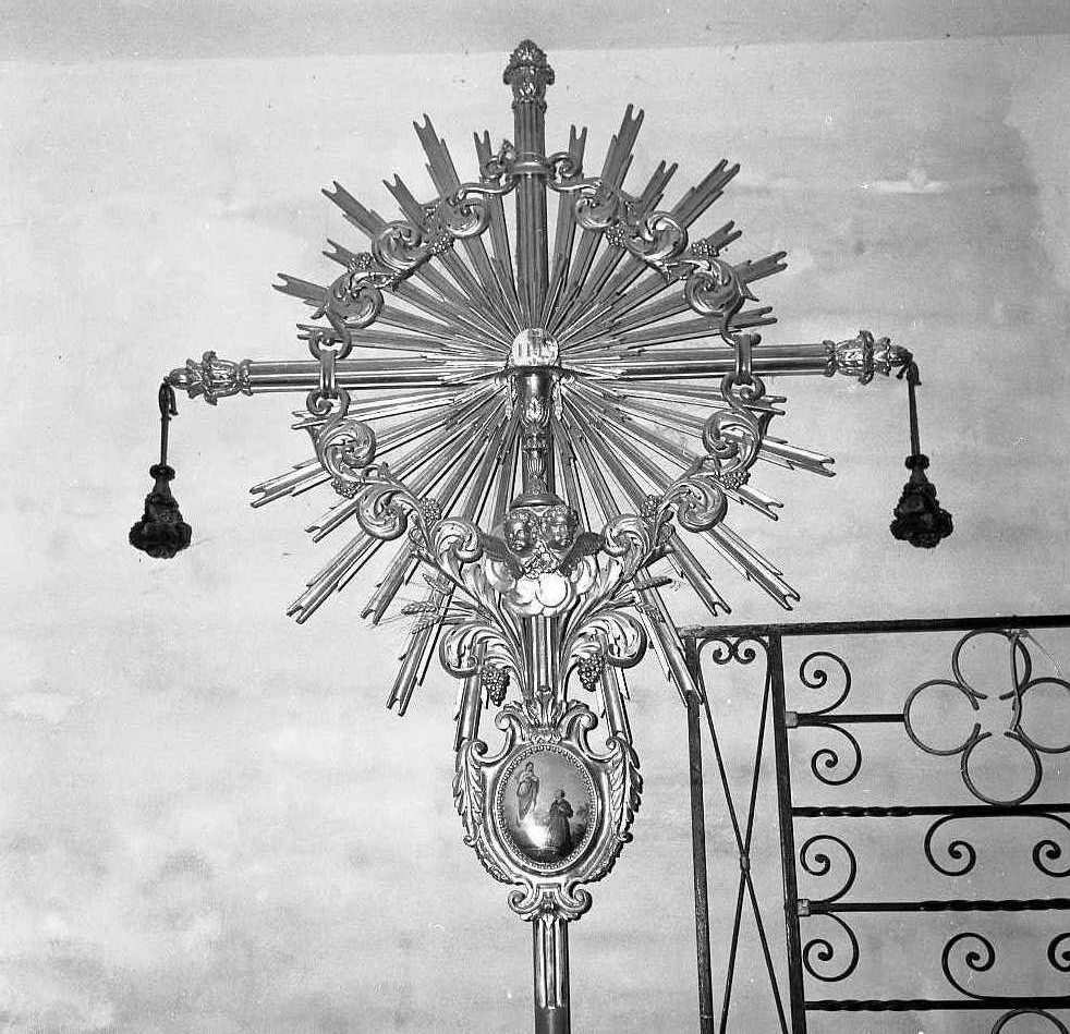 stendardo processionale - bottega emiliana (sec. XVIII)