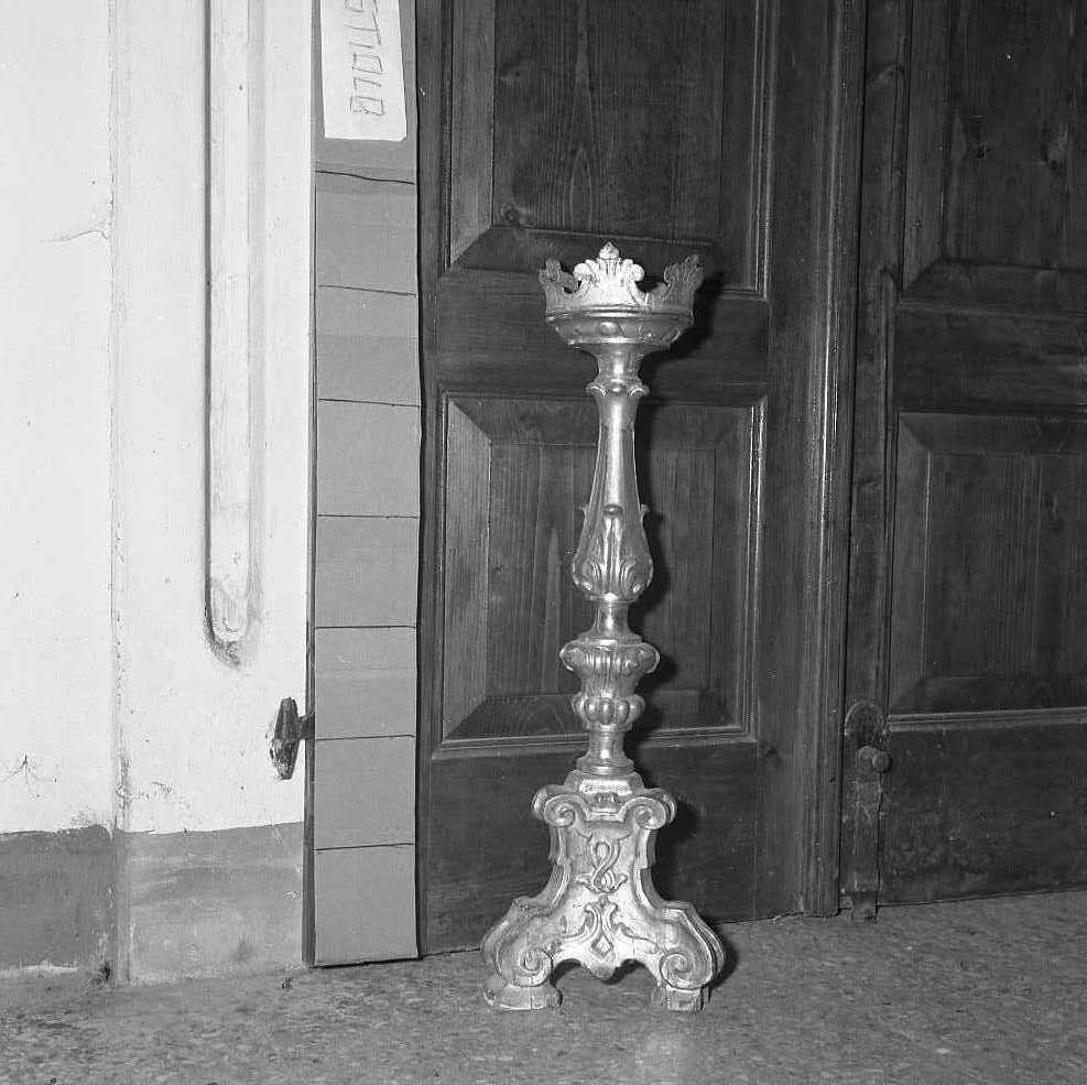 candeliere - bottega emiliana (sec. XVIII)