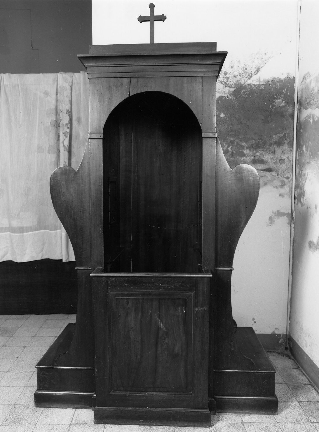 confessionale - bottega emiliana (secc. XVIII/ XIX)