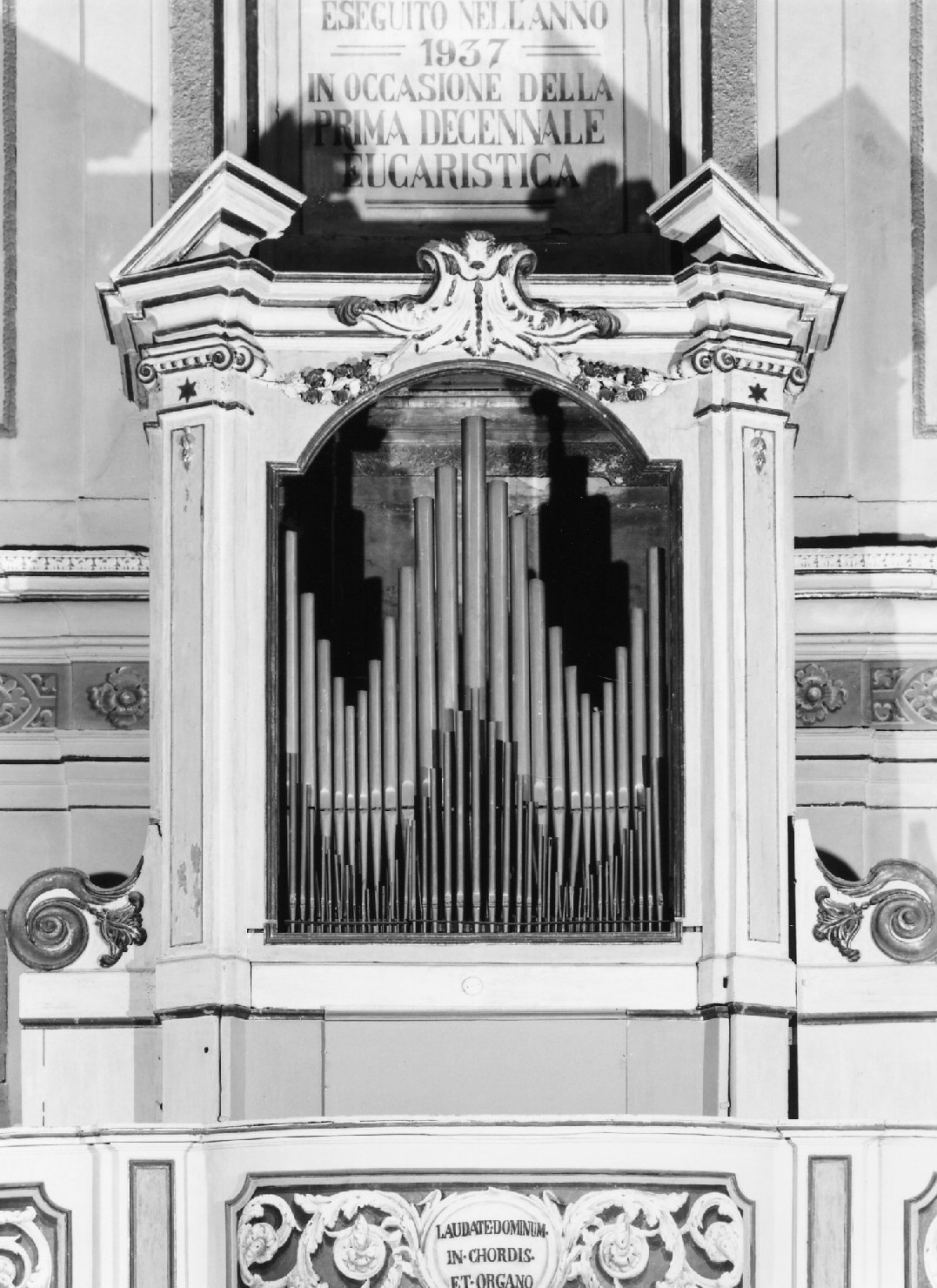 cassa d'organo - manifattura ferrarese (sec. XVIII)