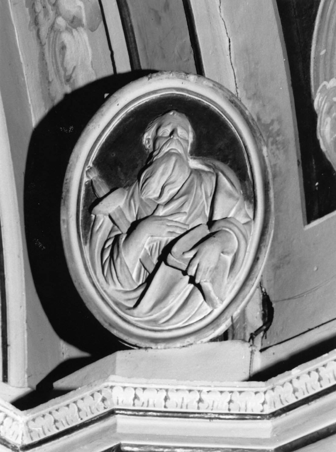San Paolo (rilievo, elemento d'insieme) di Turchi Pietro (sec. XVIII)