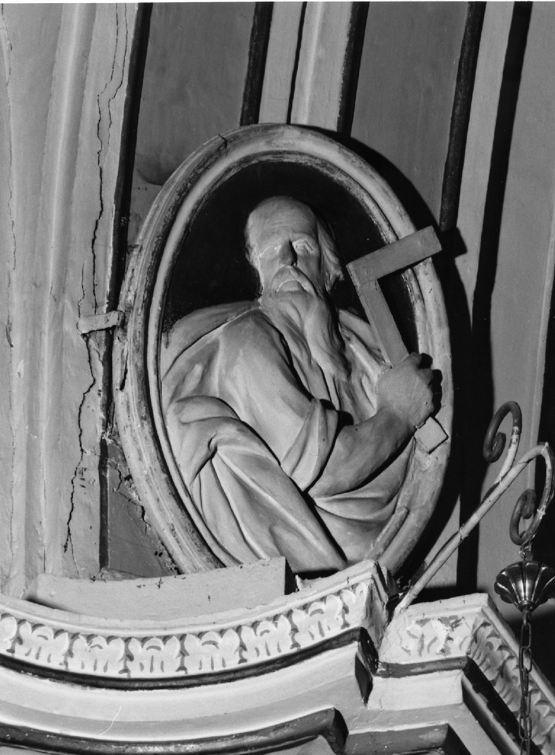 San Tommaso (rilievo, elemento d'insieme) di Turchi Pietro (sec. XVIII)