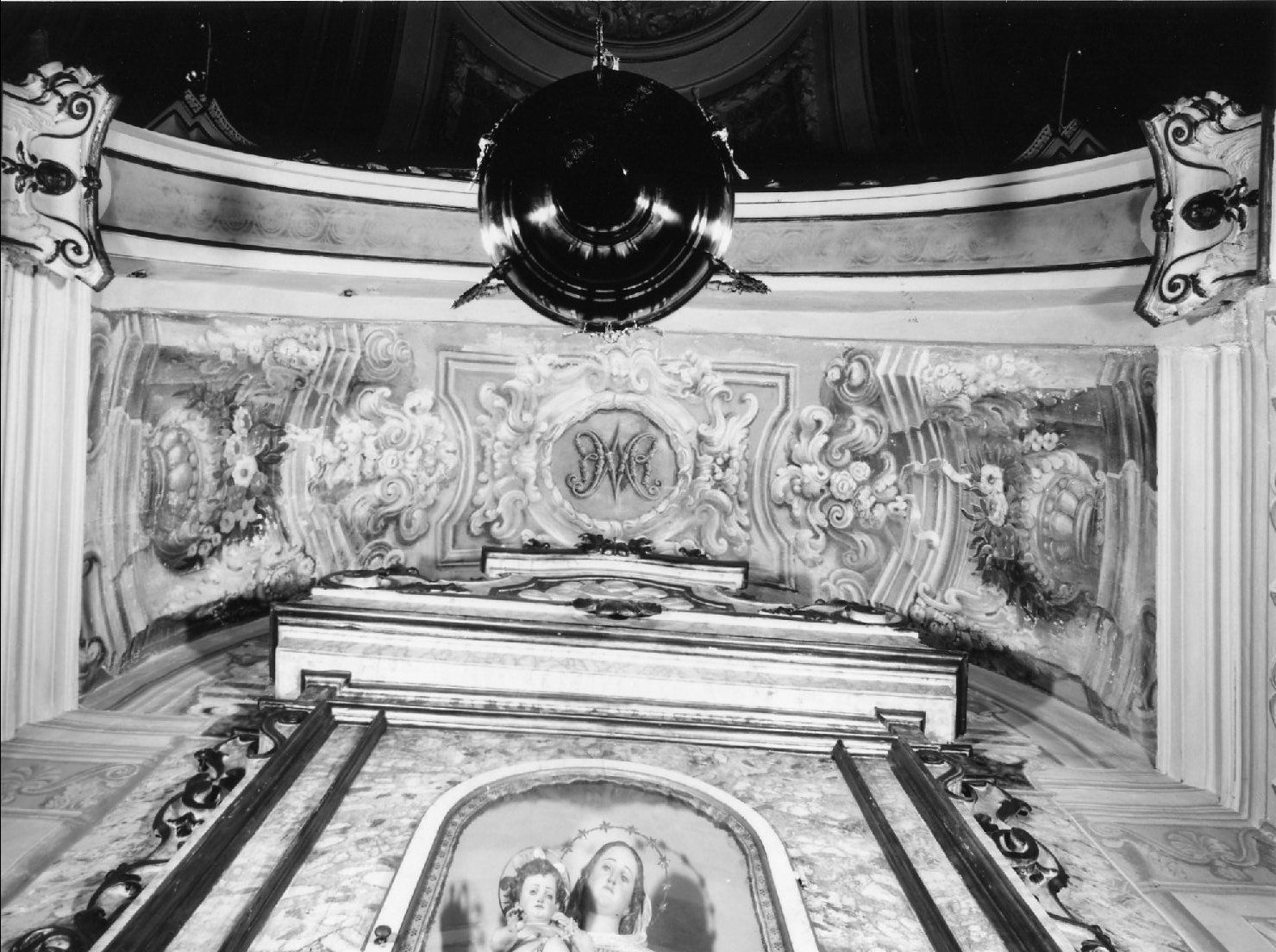 motivi decorativi vegetali (dipinto) di Gavirati Antonio (sec. XVIII)